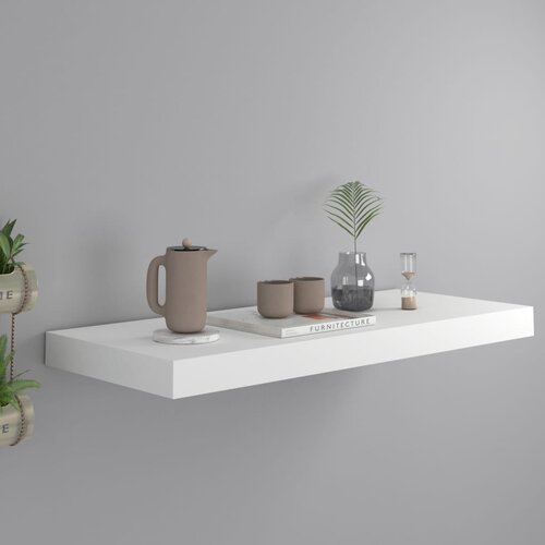vidaXL plutajuća zidna polica bijela 60 x 23,5 x 3,8 cm MDF Cijene
