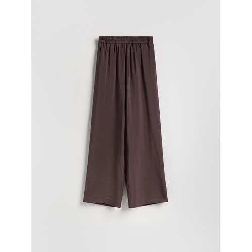 Reserved LADIES` TROUSERS - tamnosmeđe Cijene