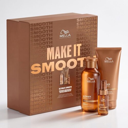 Wella Professionals Make It Smooth Ultimate Smooth Set poklon set za sjajnu i mekanu kosu Slike