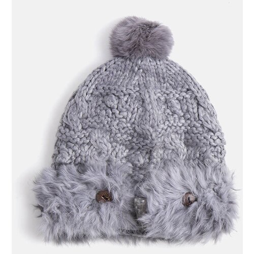 Gemre Grey hat with fur Danna Cene