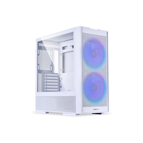 Lian Li Računalni&scaron;ko ohi&scaron;je LANCOOL 206 Midi-Tower, ATX, ARGB, kaljeno steklo, belo Cene