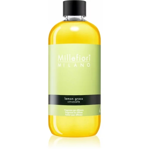 MILLEFIORI Natural Lemon Grass nadomestno polnilo za aroma difuzor 500 ml