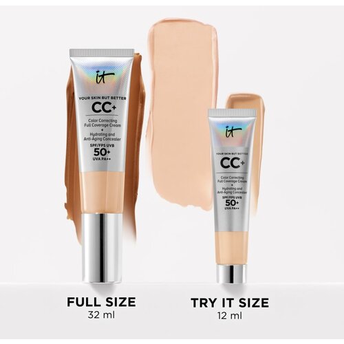IT Cosmetics Your Skin But Better CC+ Mini CC krema SPF 50+ odtenek Light 12 ml Slike