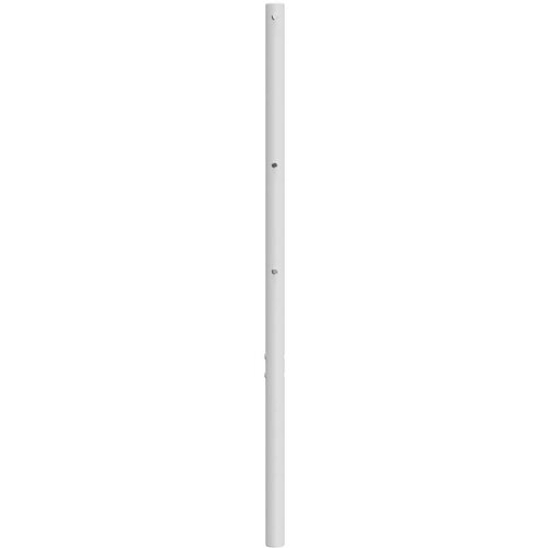 Metalno uzglavlje bijelo 135 cm Slike
