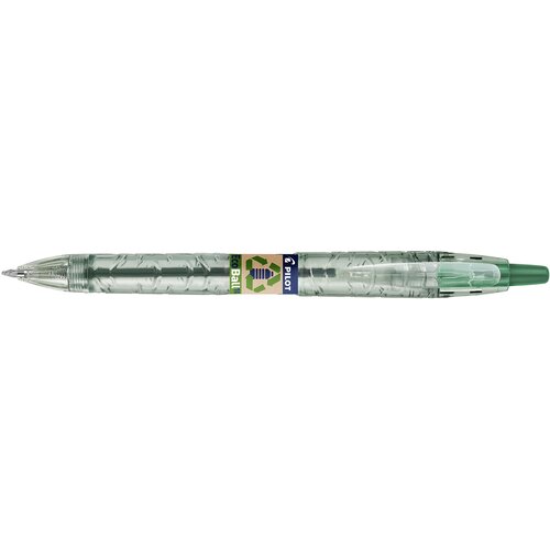 Pilot izvlečni kemični svinčnik B2P Ecoball 10, zelen, (21656067) Slike