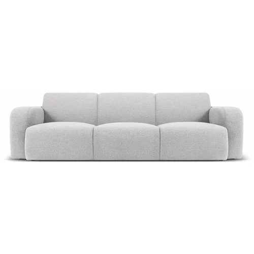 Micadoni Home Svijetlo siva sofa od bouclé tkanine 235 cm Molino –