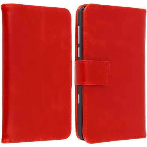 AVIZAR univerzalna torbica za pametni telefon folio wallet velikost sl - rdeča, (20526953) Cene