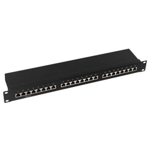 Patch panel OWIRE 19"/1U Cat6A/FTP/24 port Cene