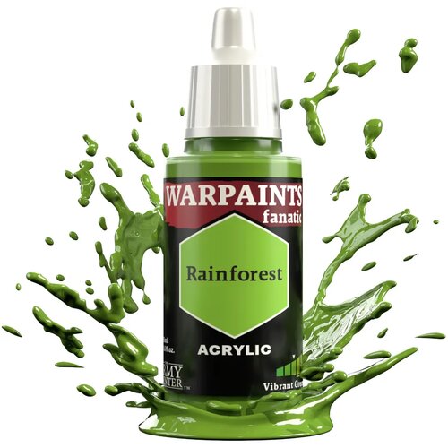The Army Painter Warpaints Fanatic: Vibrant Greens - Rainforest Slike
