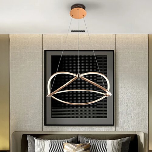 Schuller Ocellis LED obeska D60, rose Gold, (21006595) Cene