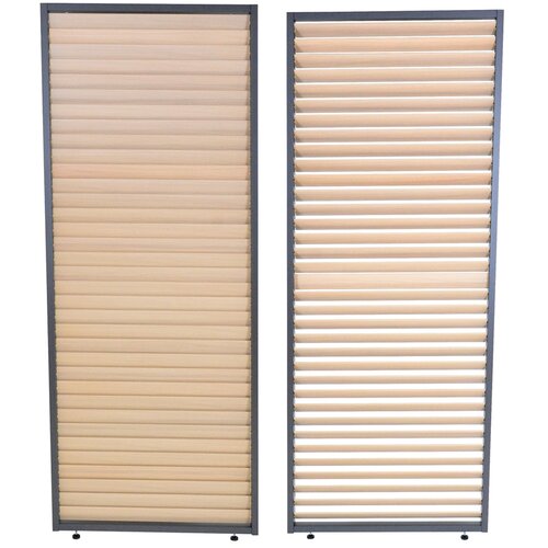  Pergole sjenilo 1,3 m za bioklimatsku pergolu – nagibne lamele wood Cene