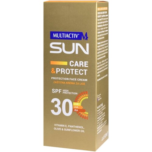 Multiactiv Sun Zaštitna krema za lice Care&Protect SPF 30, 50 ml Cene