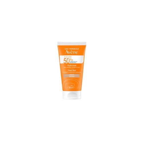 Avene SUN Tonirani fluid za za&amp;scaron;titu od sunca SPF50+ Slike