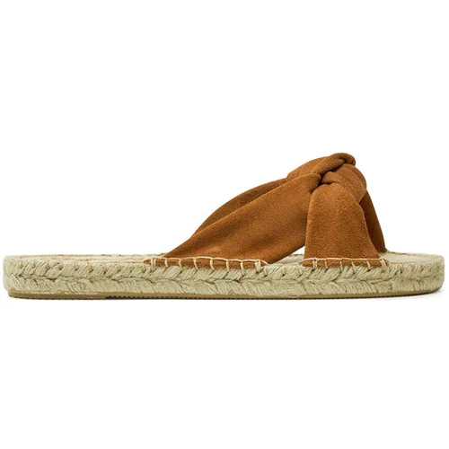 PepeJeans Espadrile Siva Knot PLS90664 Rjava