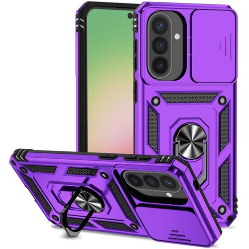 SUNSKY Hybrid Armor ovitek za Samsung A57, Vijoličen Slike