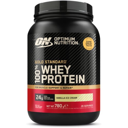 Optimum Nutrition 100% whey gold standard 768 g vanila - sladoled Slike