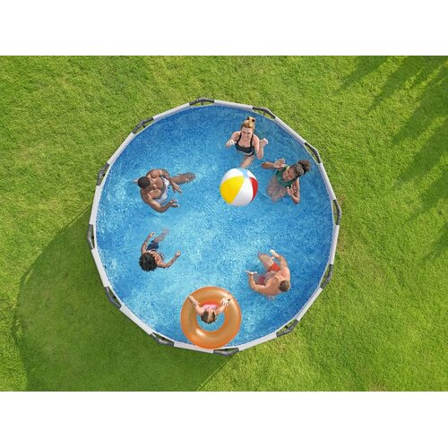 Bestway bazen steel pro max 366x100cm beli Slike
