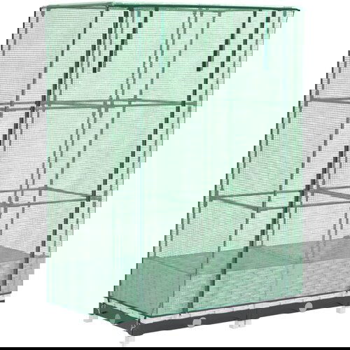 Maison Chic Visoka greda - Greda - Cvetlični Lonec s prevleko za rastlinjak videz ratana 80x40x123 cm, (21790611) Cene