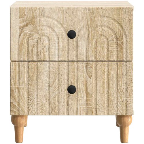  Noćni ormar Hrast sonoma 43 x 34,5 x 48 cm Konstruirano drvo Slike
