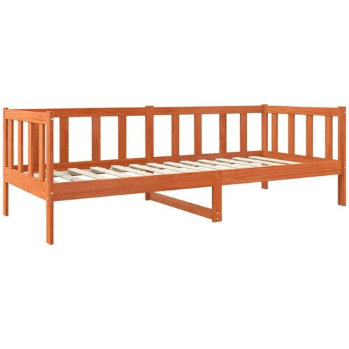  Okvir za krevet s uzglavljem Vosak smeđa 80 x 200 cm - Vo&amp;scaron;tano smeđa 80 x 200 cm Slike
