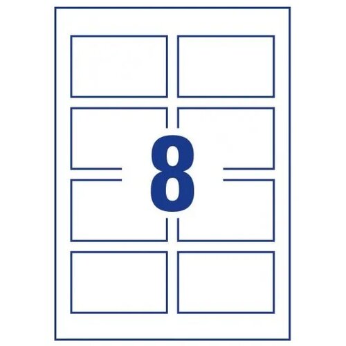 Avery Zweckform Vizitke 85 x 54 mm, 240 g/m&amp;sup2; Slike