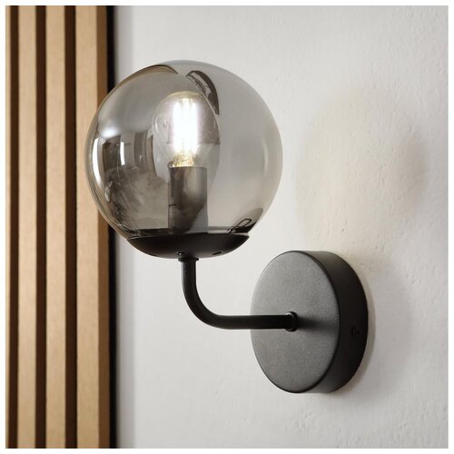  Brilagi - Zidna lampa MALIVA 1xE14/15W/230V crna/zadimljena Cene