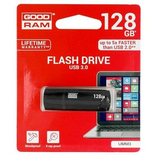 Goodram Usb kljuČ 128gb 3.0 za shranjevanje podatkov črn Slike
