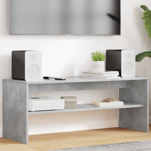 TV omarica Betonsko siva 100 x 35 x 40 cm Konstruiran les, (5000137185) Cene