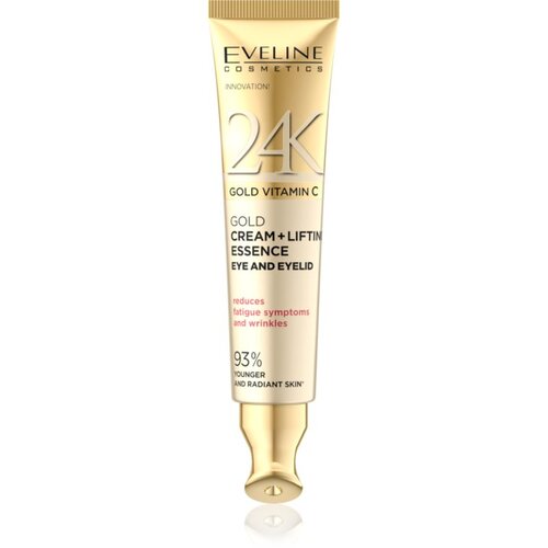 Eveline Cosmetics 24k Gold & Caviar 24K Gold Vitamin C učvrstitvena krema za predel okoli oči 15 ml Cene