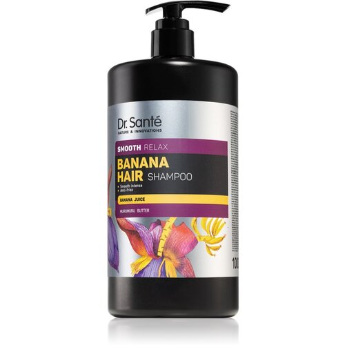 Dr. Santé Banana šampon za glajenje las proti krepastim lasem 1000 ml Cene