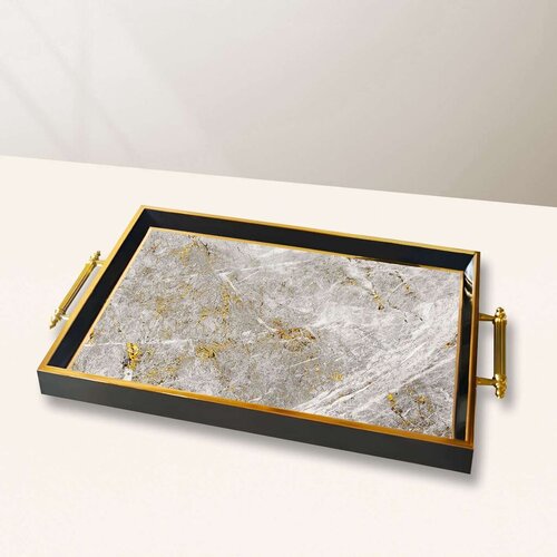 Aberto Design poslužavnik TPA10001 50 x 29 x 3,5 cm, &scaron;areni Cijene