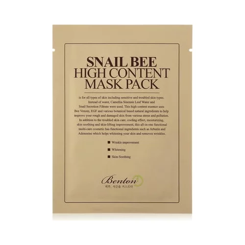 Benton snail Bee High Content Mask