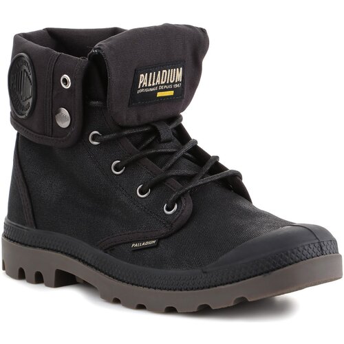 Palladium Pol&amp;scaron;kornji PAMPA BAGGY WAX BLACK 77213-008-M Črna Slike