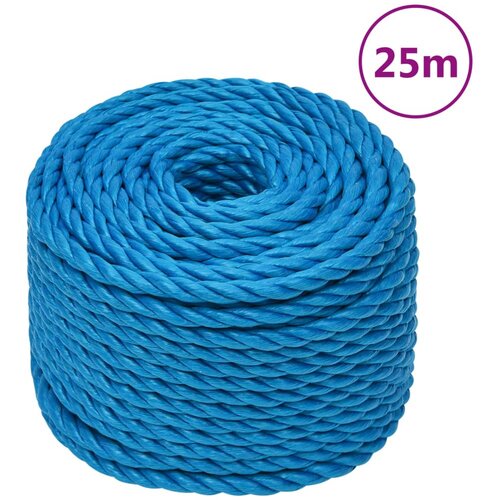 VidaXL radno uže plavi 24 mm 25 m od polipropilena Slike