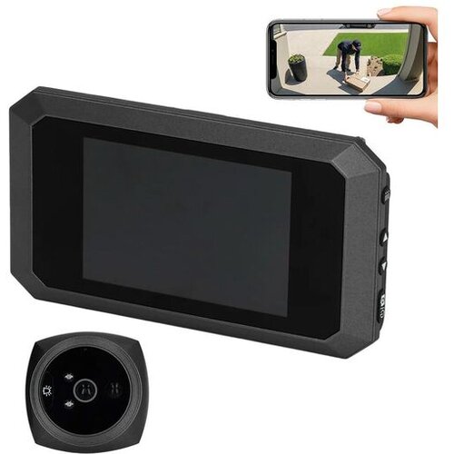  Video pametno zvono JWD Cat Eye za vrata ugradno Wireless Cene