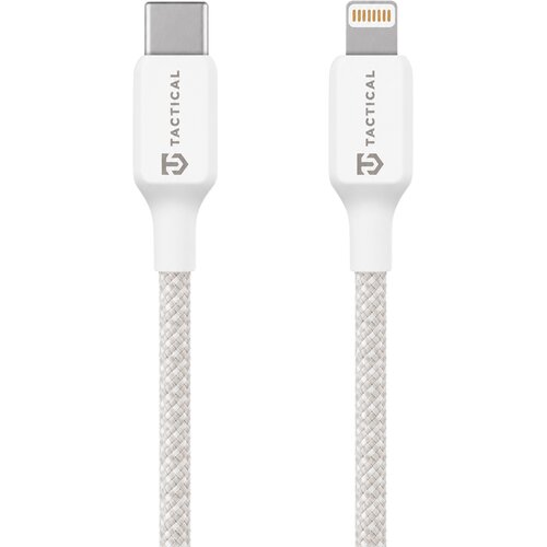 TACTICAL Stitch Thread pleten USB-C v Lightning kabel bele barve dolžine 2m Cene
