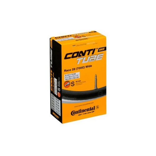 Cn Continental Continental guma unutrašnja 700x25-32c s race 28 slim 42mm f/v ( GUM-0181921/J33-8 ) Slike