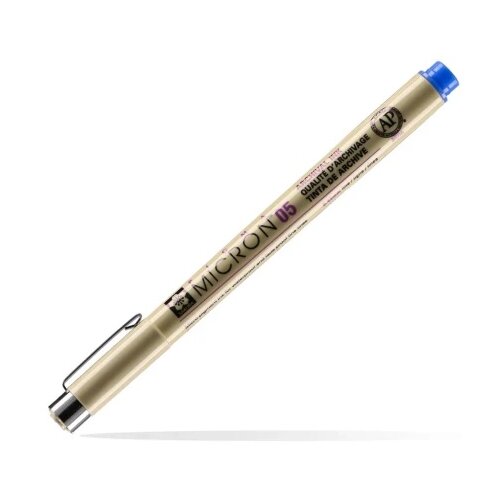 Royal Talens pigma micron 05 liner blue 0.45mm ( 672048 ) Slike