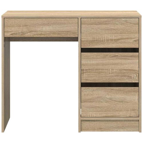  Stol Sonoma hrast 90 x 37.5 x 75 cm Konstruirano drvo Slike