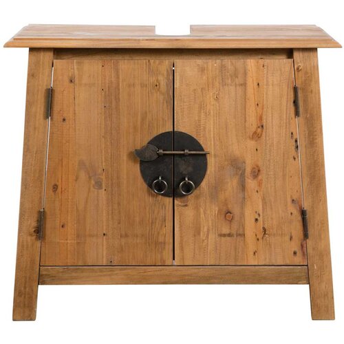 Maison Chic Omarica za umivalnik - Umivalniška omarica iz trdne borovine 70x32x63 cm, (21758926) Cene