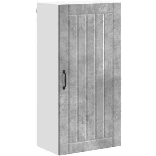  Ormar za Zid Lucca Betonska siva 50 x 31 x 100 cm Slike