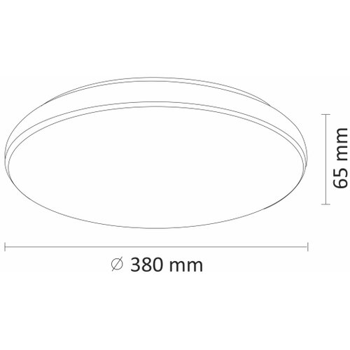  LED prigu&amp;scaron;iva plafonska svetiljka DESERT LED/24W/230V sa daljinskim upravljačem Slike