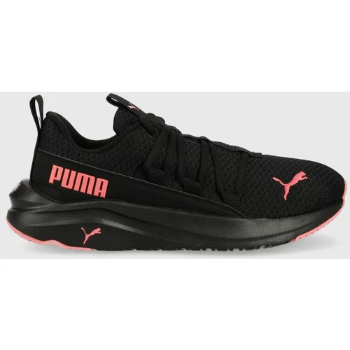 Puma Tekaški čevlji Softride One4all črna barva