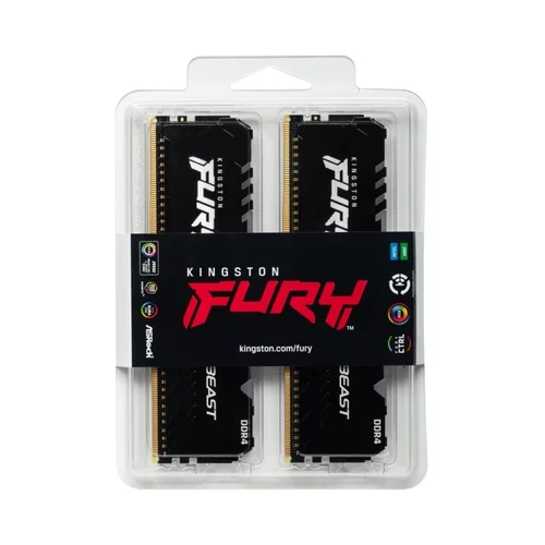 Kingston Fury 16GB (2x 8GB) 3200MHz DDR4 (KF432C16BBAK2/16) ram pomnilnik