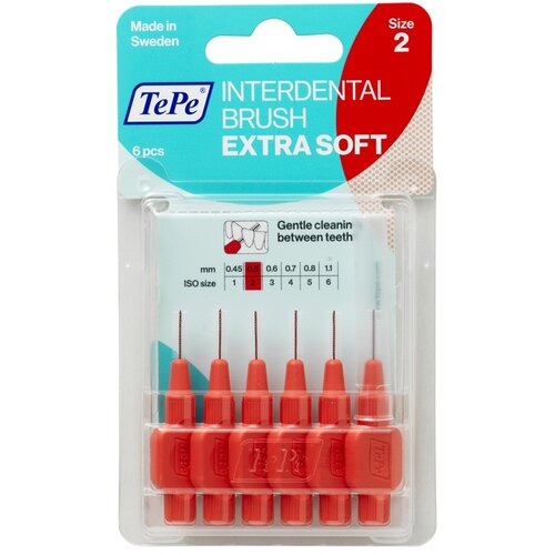 TEPE SWEDEN Interdental Brush Extra Soft međuzubne četkice 0,5 mm 6 kom Cijene