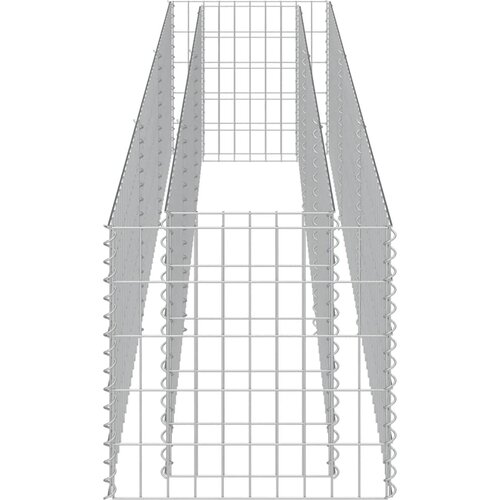  Gabionska sadilica od pocinčanog čelika 270 x 50 x 50 cm Slike