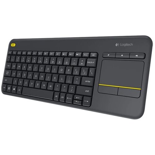 Logitech K400 Plus Wireless Touch Keyboard – Bežična Tastatura sa Touchpadom, HRV-SLV-SRB Raspored Cijene