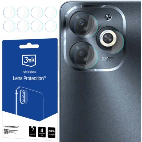 3mk INFINIX SMART 8 PRO ZA&amp;Scaron;ČITA LEČ KALJENO STEKLO ZA TELEFON, (21977438) Slike