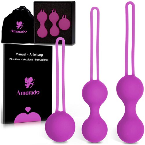 SuperLove Premium Love Balls Set Purple Cene