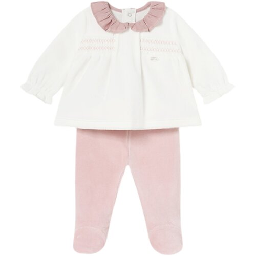 Mayoral komplet 2v1 (pulover, dolge hlače) baby rose Cene